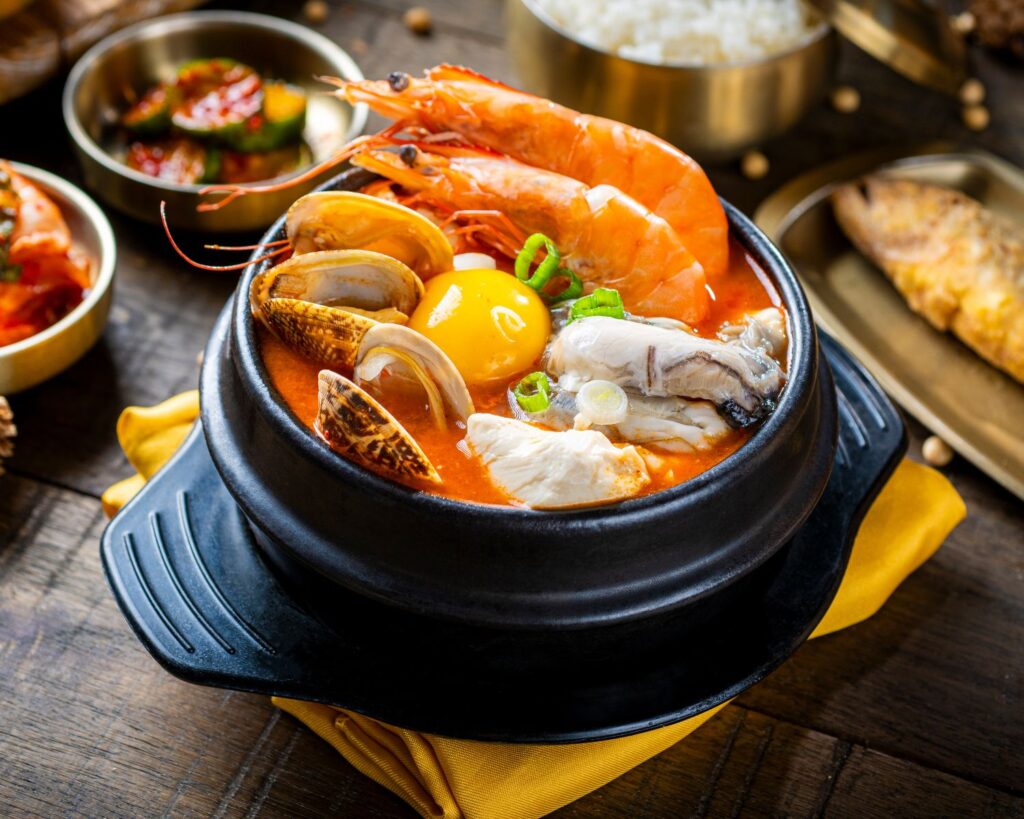 Seafoods Soft Tofu